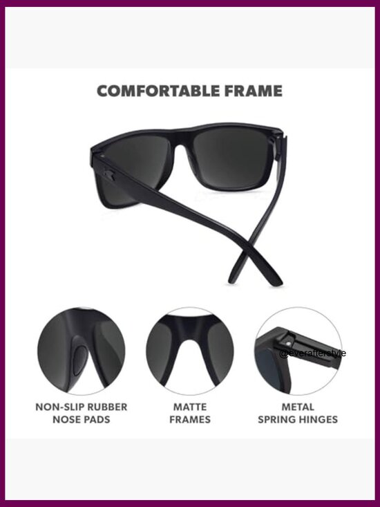 Polarized Polycarbonate Sunglasses with UV400 Protection